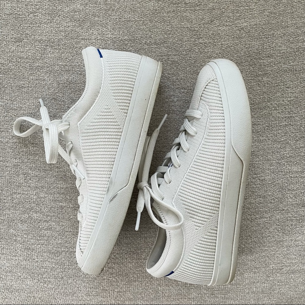 Rothy’s The Lace Up in Bright White Size 6